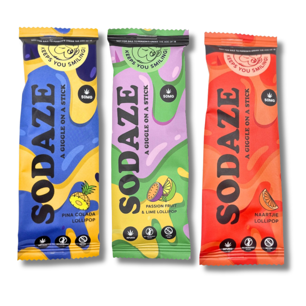 ASPIRE (ネオヴィスタジャパン) CBD Care Body Day's Sodaze Lollipops | 50mg – Hey Bud SA