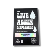 1ml Live Rosin Disposable Vape