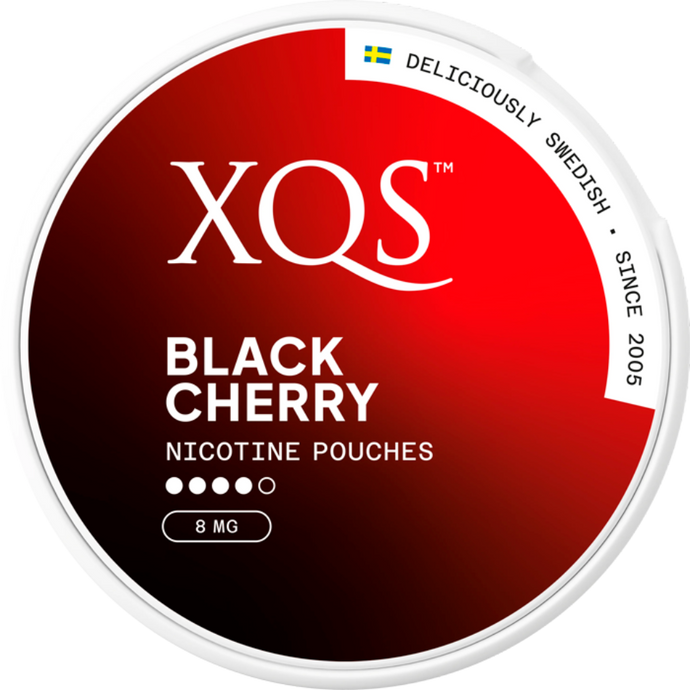 XQS Black Cherry Nicotine Pouches | 8mg/pouch