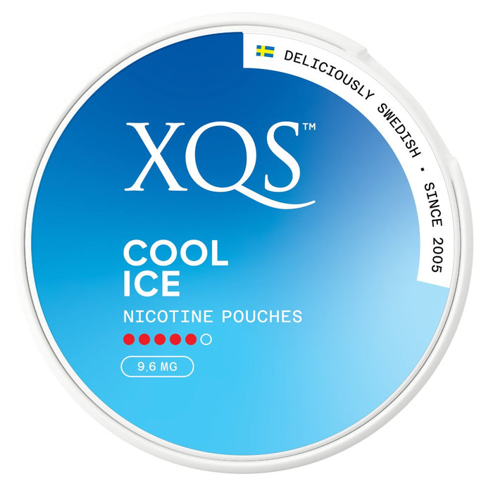 XQS Cool Ice Nicotine Pouches | 9.6mg/ pouch
