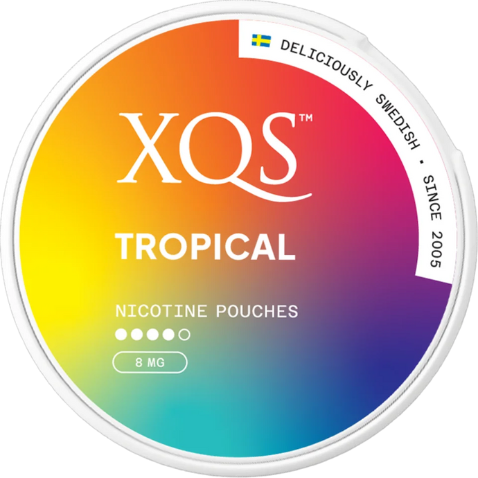 XQS Tropical Nicotine Pouches | 8mg/pouch