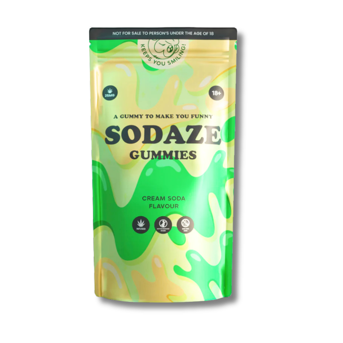 Sodaze Cream Soda Gummies - 100mg