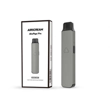 Nardo Grey coloured Airscream Pro vape  device with button full kit package.
