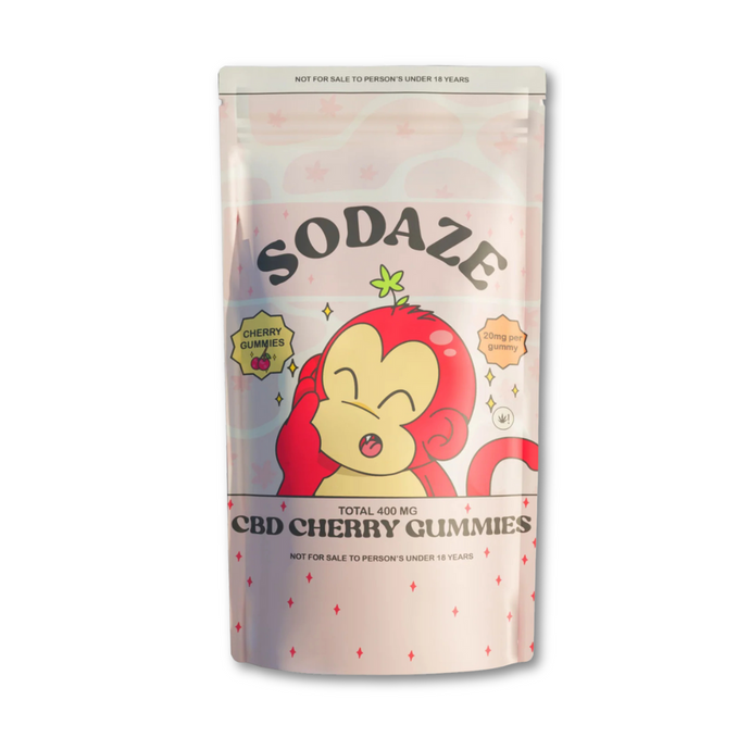 Sodaze CBD Cherry Gummies- 400mg