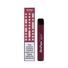 One-use-Airspops-Disposable-Vape-Lychee-Raspberry-Flavour-Device