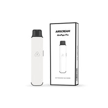 White Airscream pro full kit vaping device with packaging. Sold by Hey Bud Online 