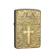 Gold Cross Chain Zorro Lighter