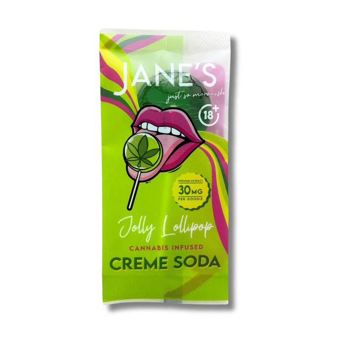 Jane's Creme Soda Lollipop | 30mg 🆕