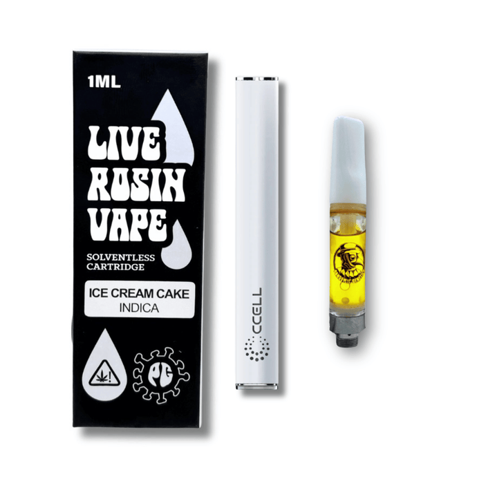 1ml Live Rosin Cartridge & CCell Battery Kit