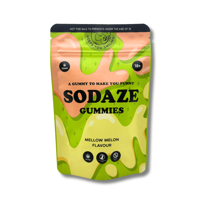 Sodaze Mellow Melon Gummies | 100mg 🆕