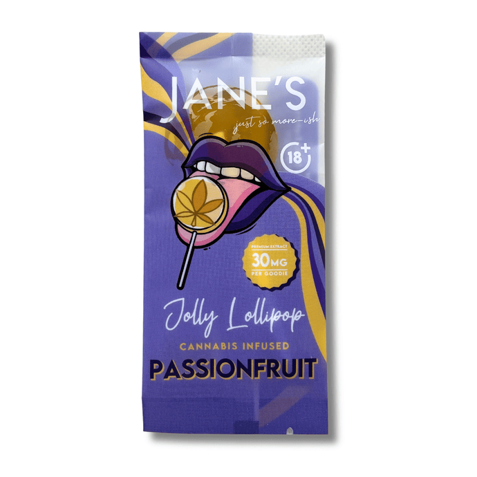 Jane's Passionfruit Lollipop | 30mg