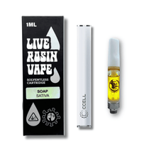 1g Live Rosin CCell Cartridge & Battery Kit