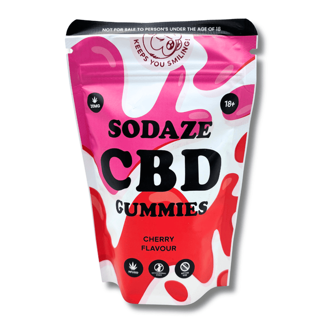 Sodaze CBD Cherry Gummies | 200mg 🆕