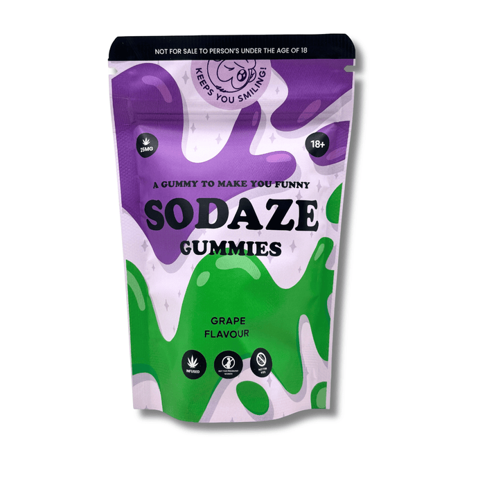 Sodaze Grape Gummies | 200mg
