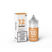 Peach-Whiskey-E-liquid-AirsPops-refillable-vape-juice-30ml-bottle-Airscream