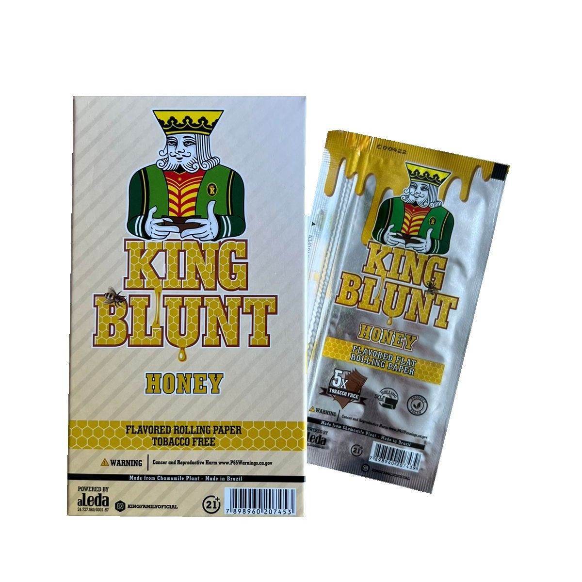 King Blunt Flavoured Rolling Papers Hey Bud SA